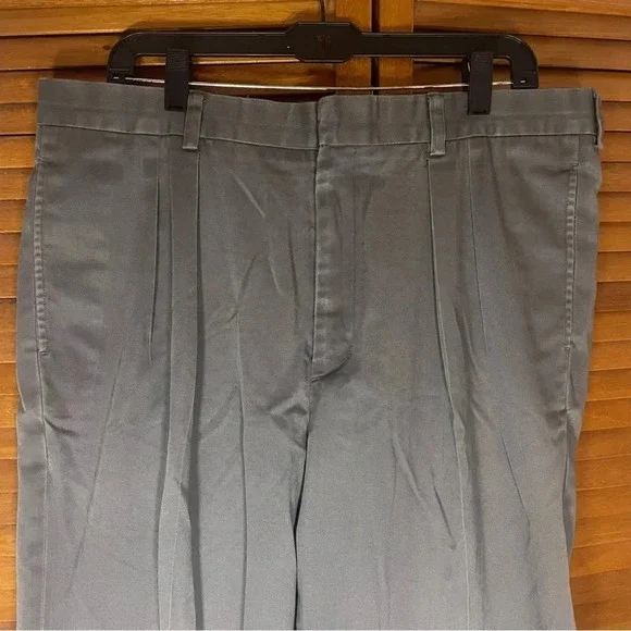 L.L Bean Mens Grey Dress Pants Size 36 - Picture 2 of 6